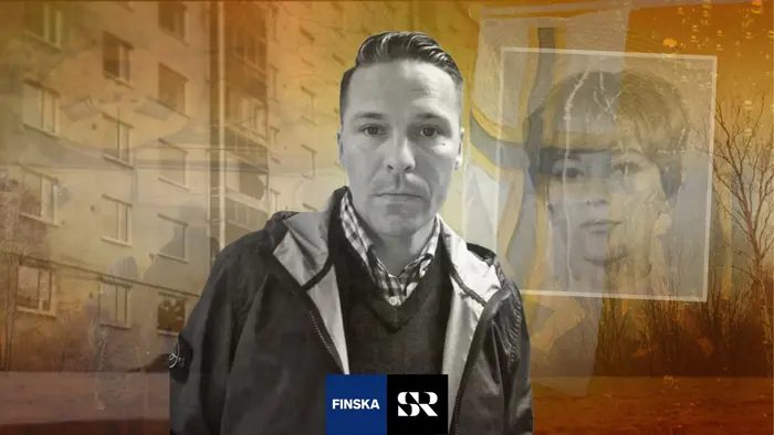 Ali Jonasson växer upp på Hisingen i Göteborg i en tid då det finska förknippas med alkoholism, våld och sociala problem. Utanför hemmet vill Ali bara vara svensk – hemma känner han sig utanför då han inte kan någon finska. I skolan får han inte läsa om sin egen historia. Det kommer han senare att försöka göra något åt: År 2025 publiceras Ali Jonassons bok Finnkampen – sverigefinnarnas illustrerade historia. Bilden är ett kollage med svartvita foton. Längst fram står Ali Jonasson. Till höger mamma Raija vid tiden då hon flyttade till Sverige från norra Finland. I bakgrunden syns också sverigefinnarnas flagga, som är formgiven av Andreas Ali Jonasson, och höghus i Biskopsgården i Göteborg. Bakgrunden är färggrann med orangea och gula toner samt trädgrenar.