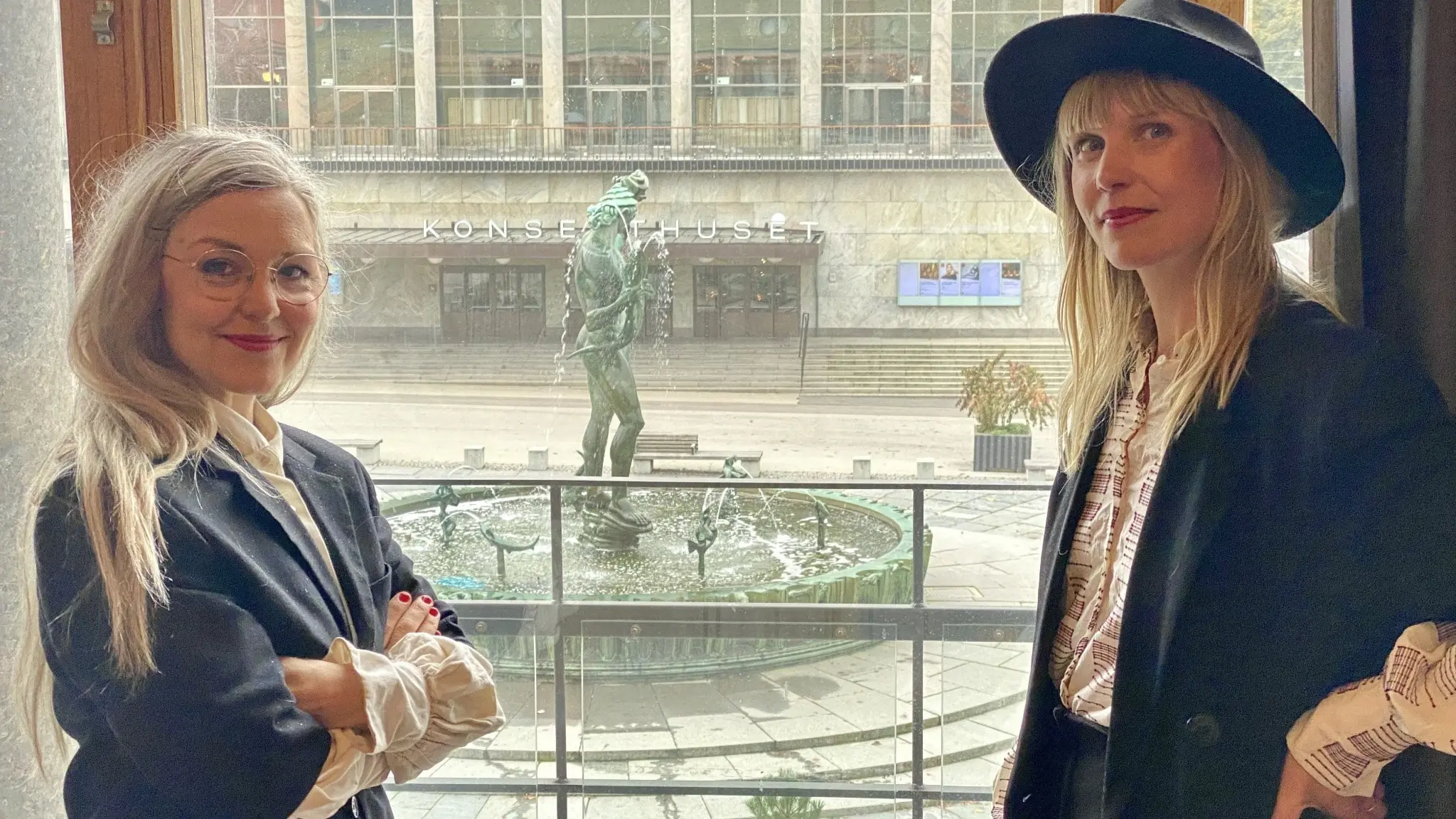 Livet Nord och Ida Gillner på Göteborgs stadsteater, vid Götaplatsen.