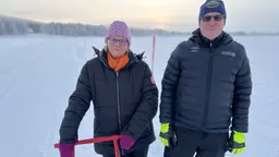 Anne Syväniemi Kuitunen ja Roger Mäki.
