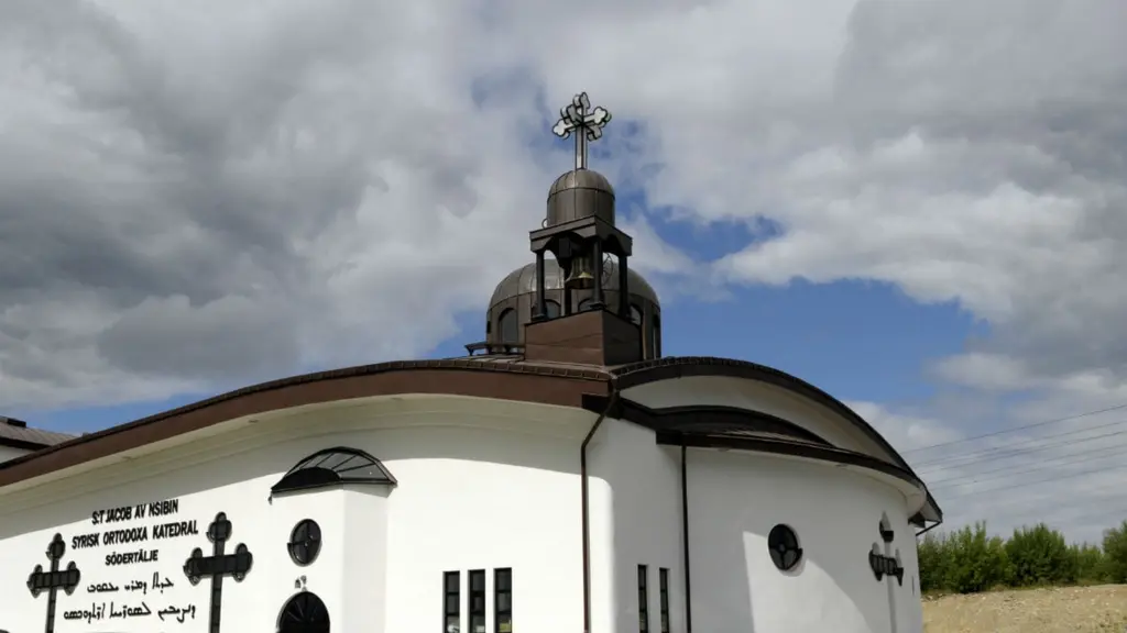 Syrisk-ortodoxa kyrkan i Södertälje.Foto:Janerik Henriksson/Scanpix.  