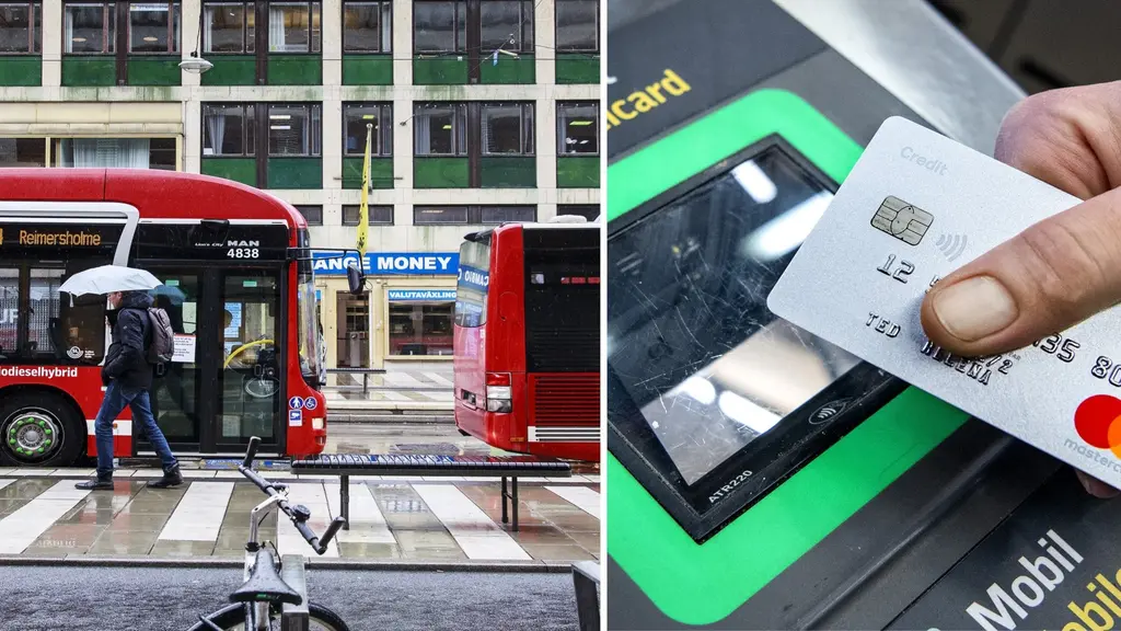 Blippa betalkort i kollektivtrafiken