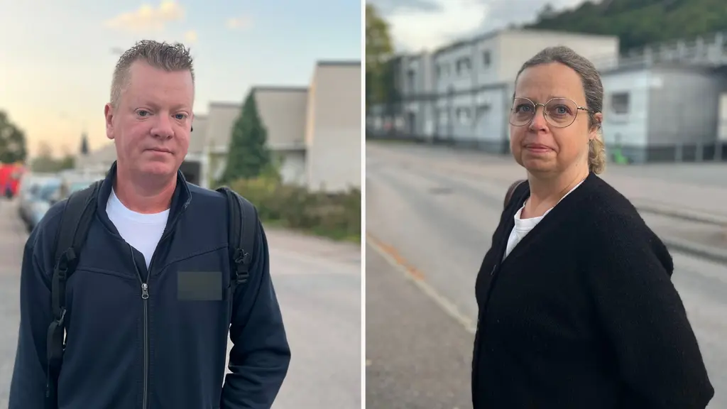 Elin Sjöström och Daniel Hedenberg bor nära platsen där en man i 35-årsåldern sköts ihjäl i Tolered i Göteborg.