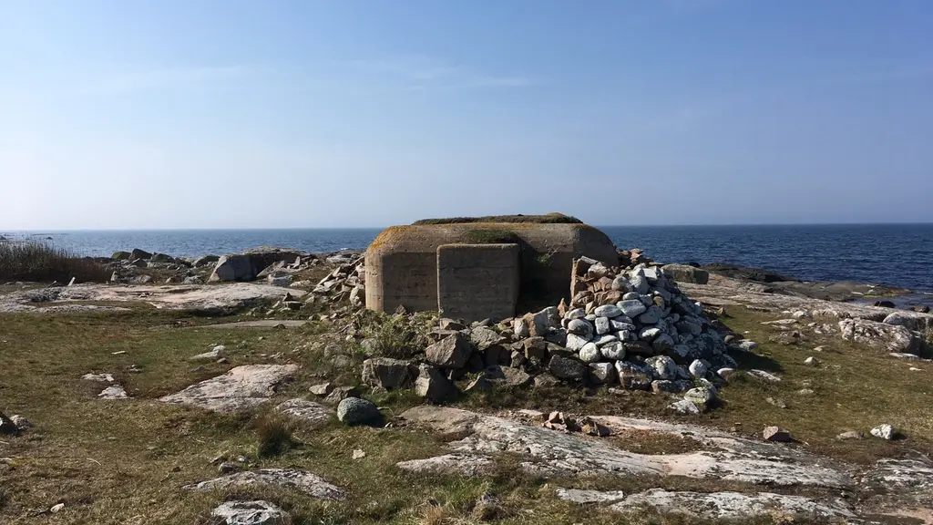 Plomberat värn på Uttorp, Sturkö.