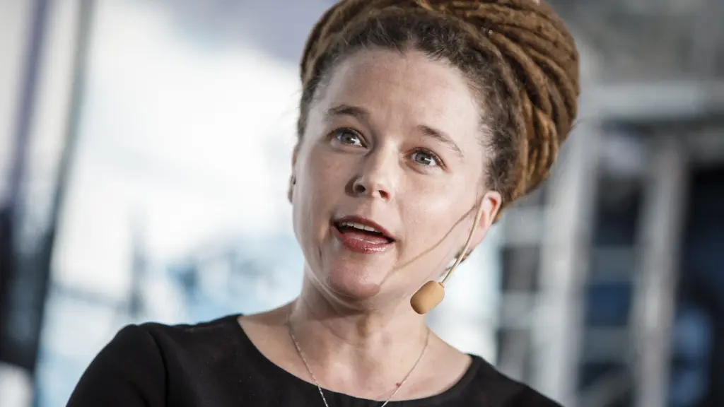 Kulturminister Amanda Lind (MP) 