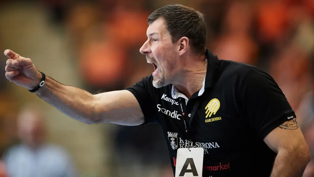 Karlskronas tränare Robert Andersson
