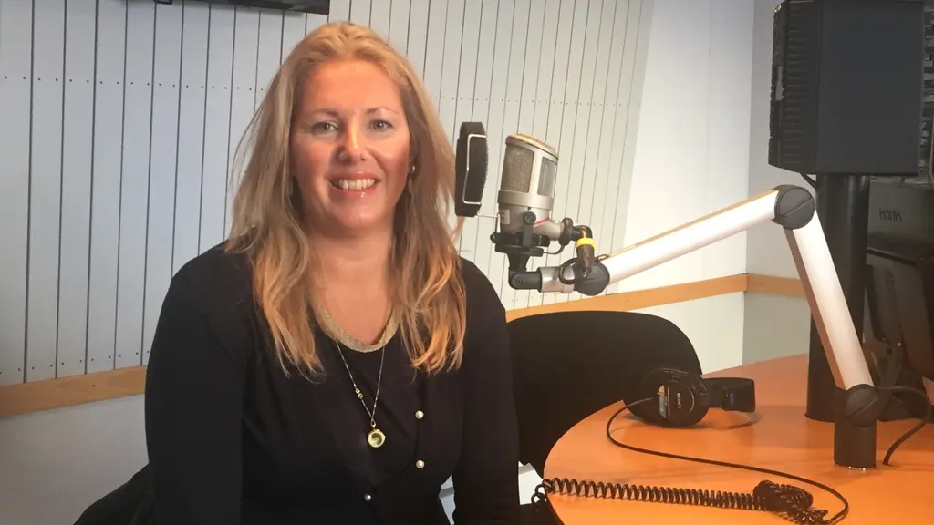 Therese Stjerna från äldreförvaltningen i Karlskrona kommun.