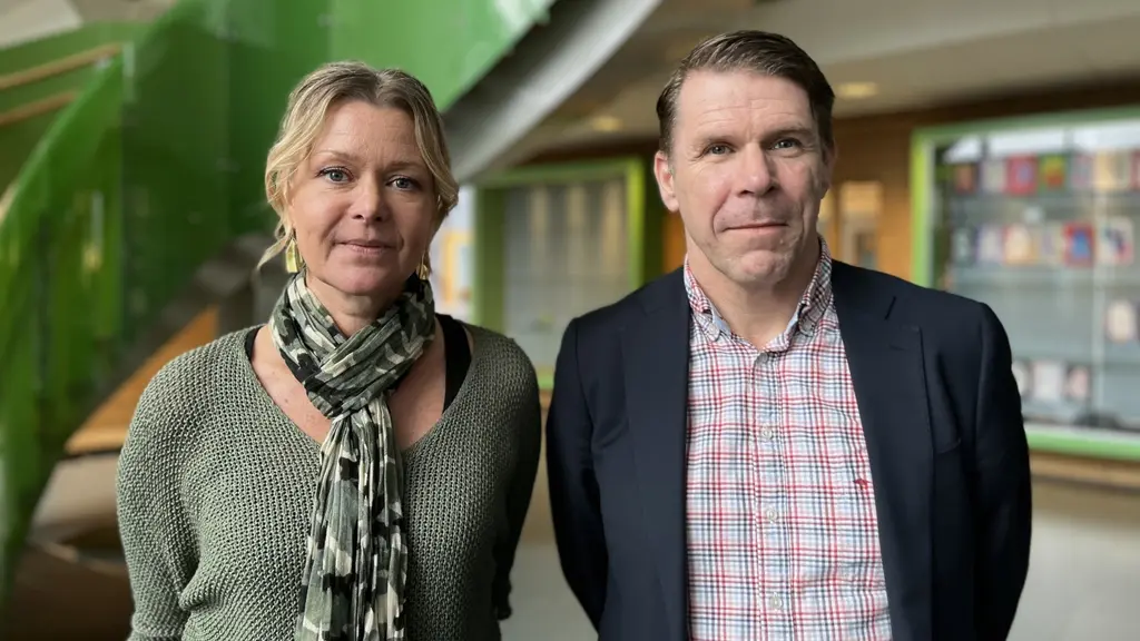 Rektorer Petra Skogsborn och Micael Emihl - Kungshögsskolan i Ljungby
