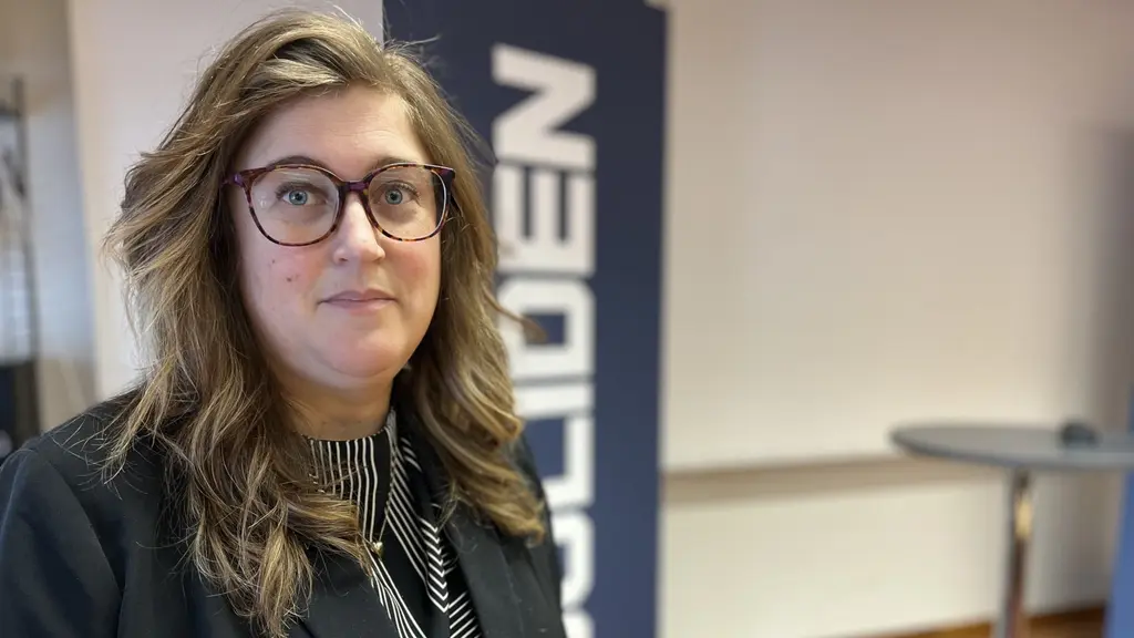 Linn Andersson platschef Boliden Rönnskär