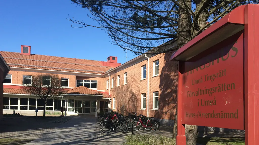 Tingsrätten i Umeå. Foto: Lillemor Strömberg/Sveriges Radio.