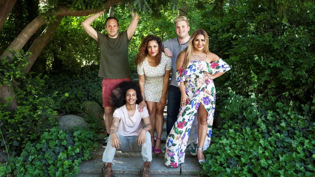 Jonatan Unge, Victor Linnér, Farah Abadi, Simon Rosenqvist och Arantxa Alvarez.