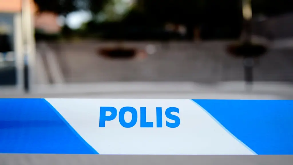 Polisens avspärrningsband. Foto: Pontus Lundahl/TT.