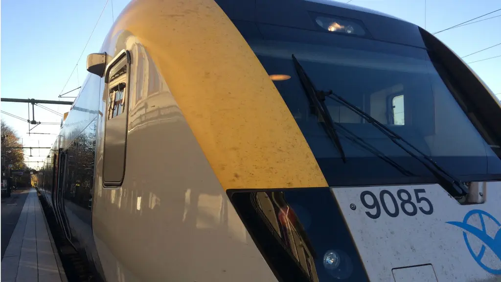 Bild på Västtrafiks tåg