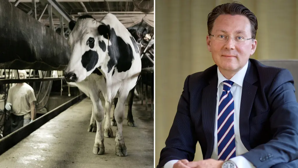Dubbelbild: Mjölkko/Carl-Johan Karlsson, exportkreditnämnden