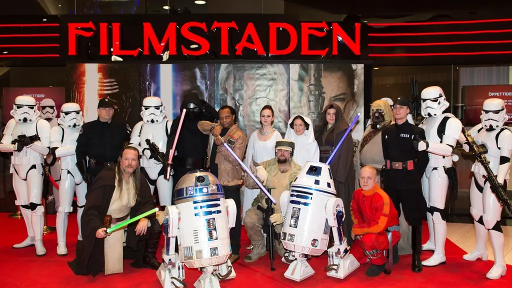Premiär på den nya Starwarsfilmen. Foto: Henrik Montgomery/ TT 