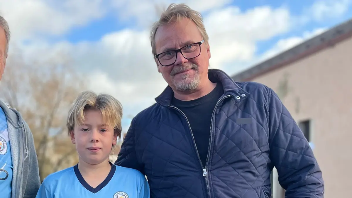 Louies fotbollsdröm blir sann 