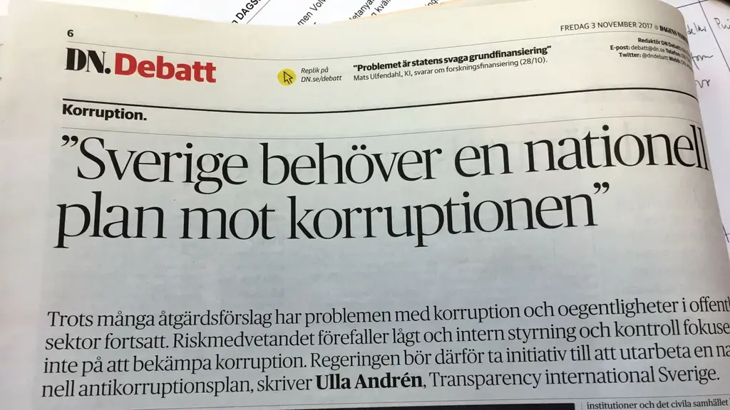 DN Debatt i dag, 3 november.