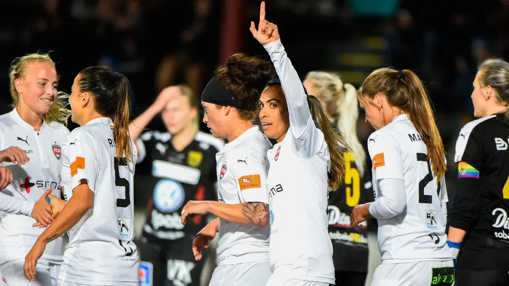Marta gjorde ett imponerande inhopp för Rosengård.