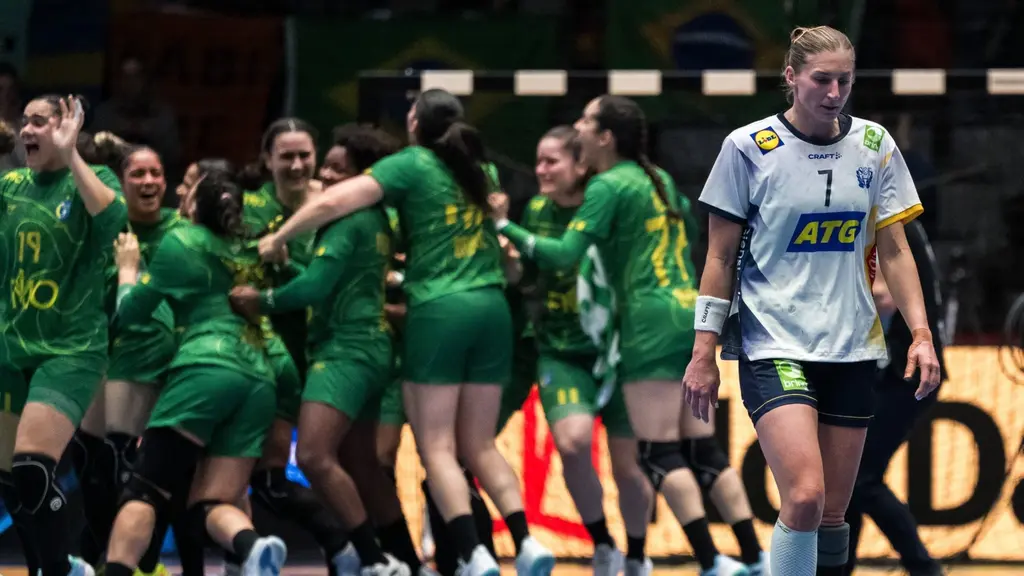 Linn Blohm deppar medan Brasilien firar.