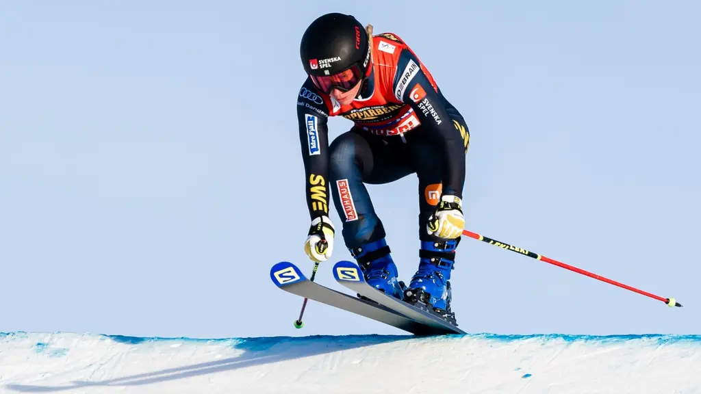 Sandra Näsluns missade pallen i Val di Fassa.