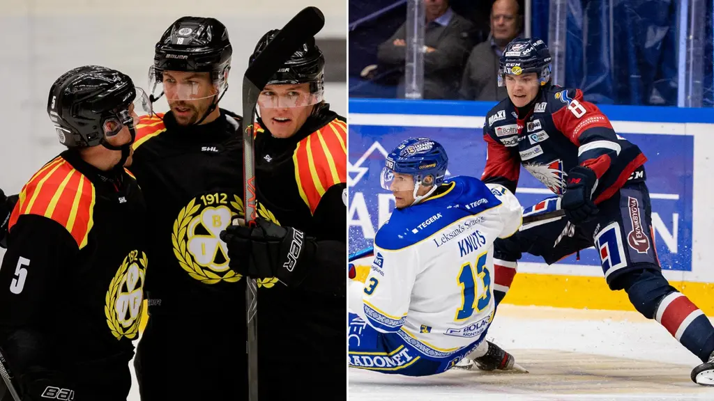 Brynäs- och Linköpingseger i lördagens SHL