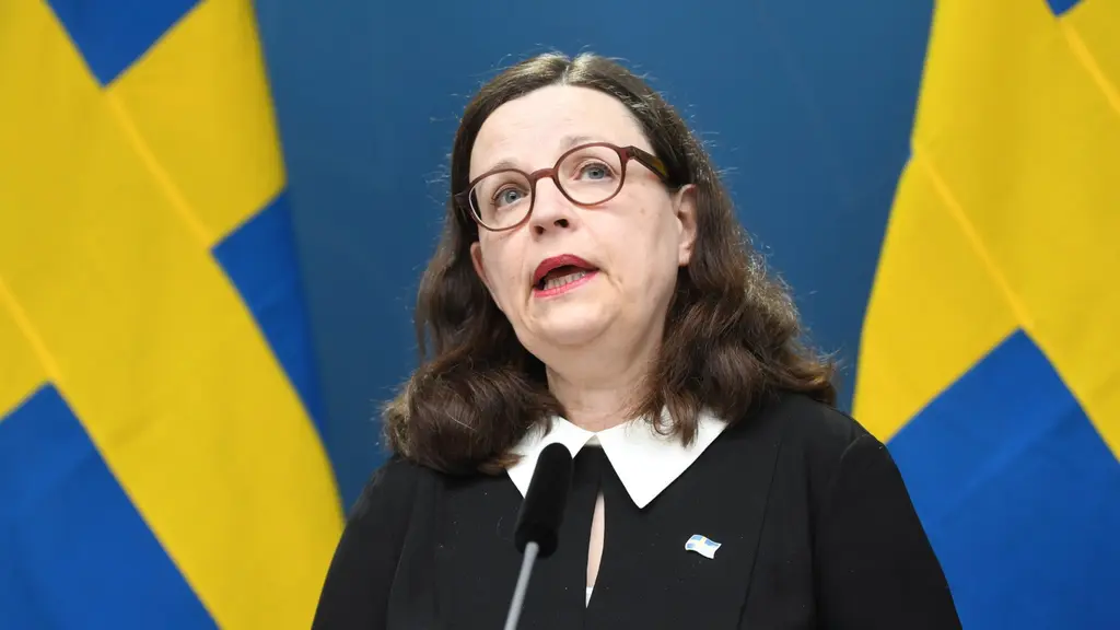 Sweden's Education Minister Anna Ekström.
