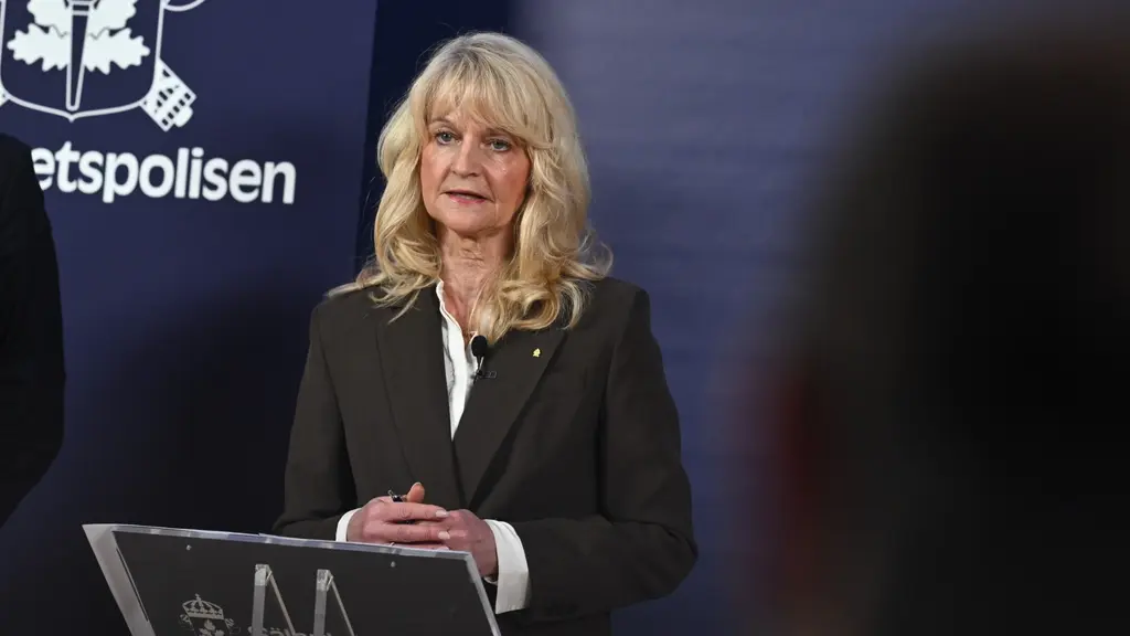 Säpo boss Charlotte von Essen.