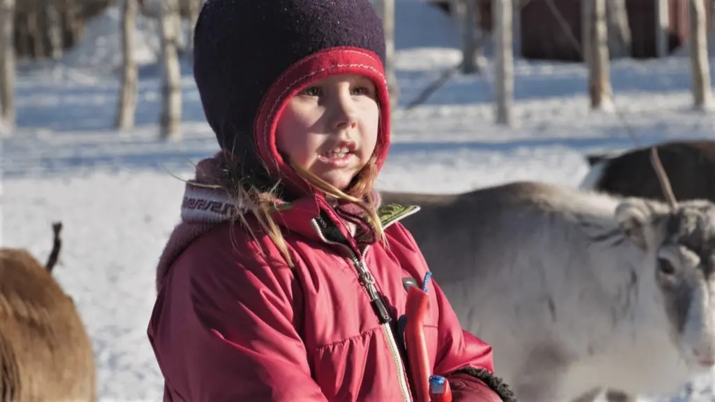 Jonna är med i nytt barnprogram på lulesamiska. 
