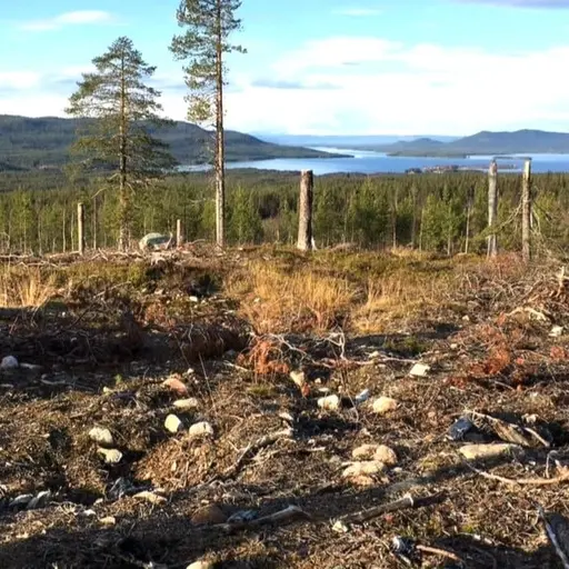 Gruvprovbrytningsområde i Gállok