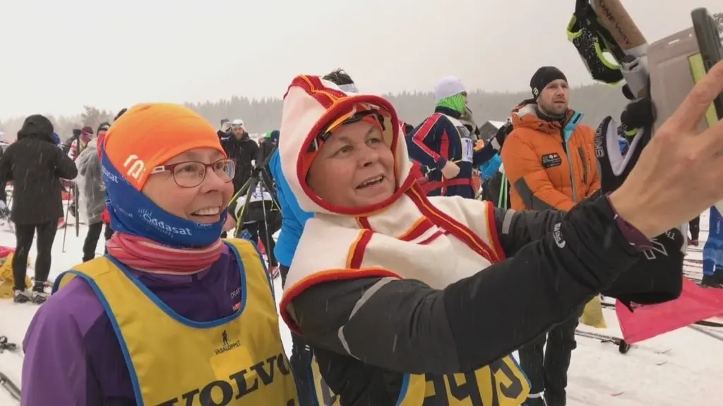 Carina Nutti Sikku och Monica Nutti Blind åkte Vasaloppet för första gången.