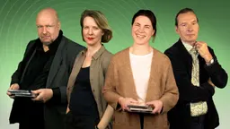 Magnus Lindman, Edith Söderström, Karin Birgersson och Erik Risberg