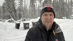 Mikael Solin blev utan el i en vecka. 