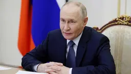 Vladimir Putin under ett möte med det ryska säkerhetsrådet i januari 2026. 