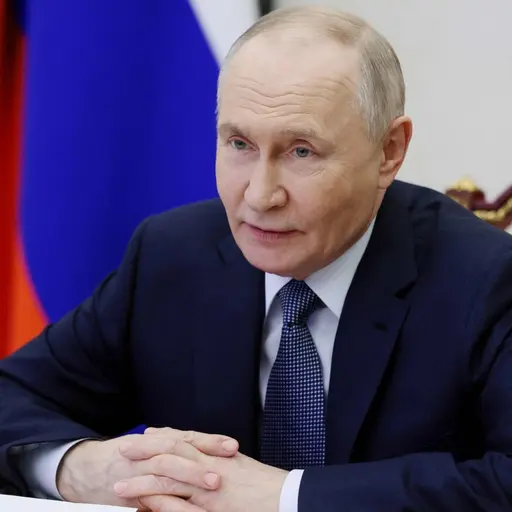 Rysslands president håller möte