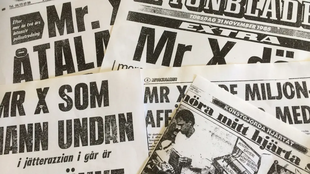 Under 60- och 70-talet skrevs det mycket om Mr X.