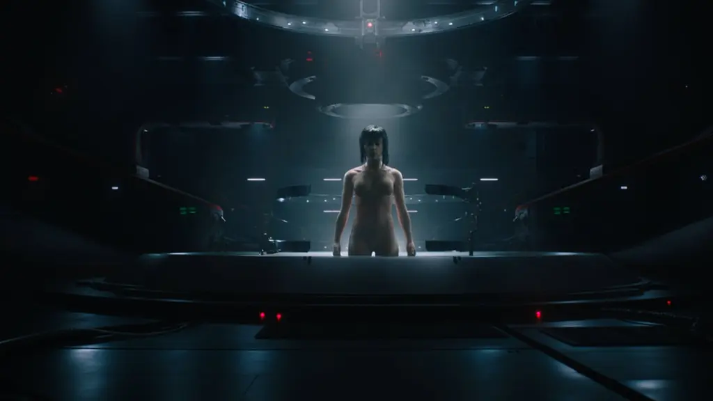 Scarlett Johansson i Ghost in the shell. Foto: Paramount Pictures.