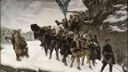 Karl XII:s likfärd av Gustaf Cederström