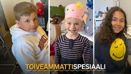 Aaron, Sinikka ja Isadora ovat mukana Roketissa!