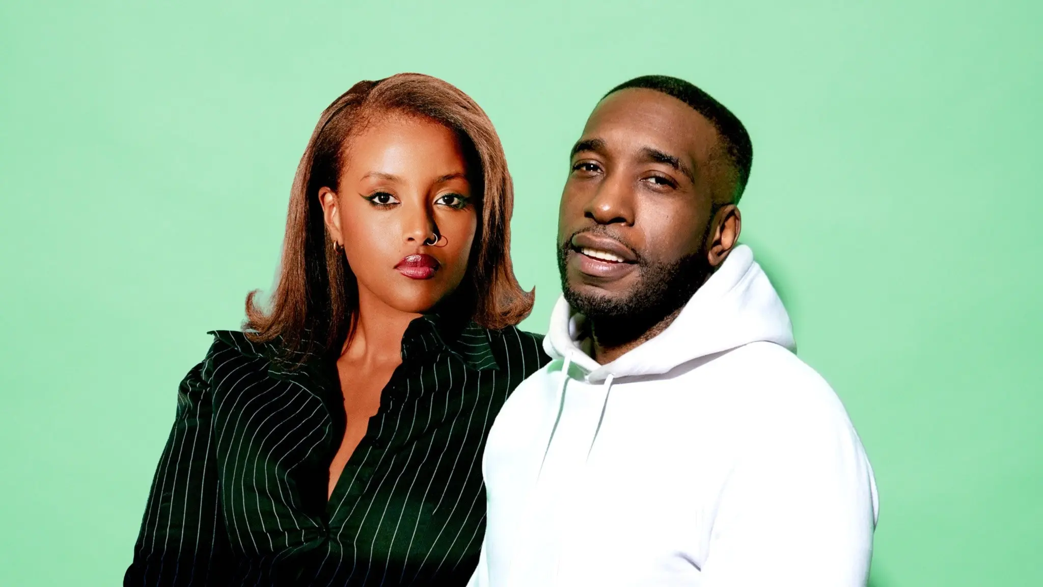 Programledarna Ayan Jamal & Ison Glasgow