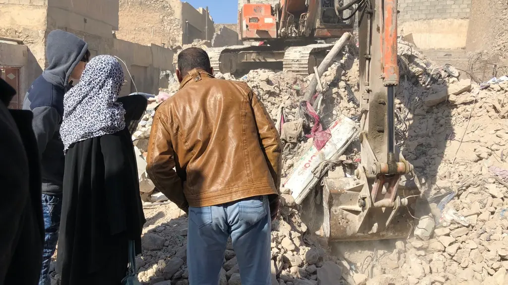 Ahlam Abdell Sattar o sonen Sarraj i Mosul