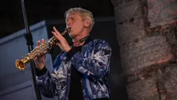 Saxofonisten Anders Paulsson.