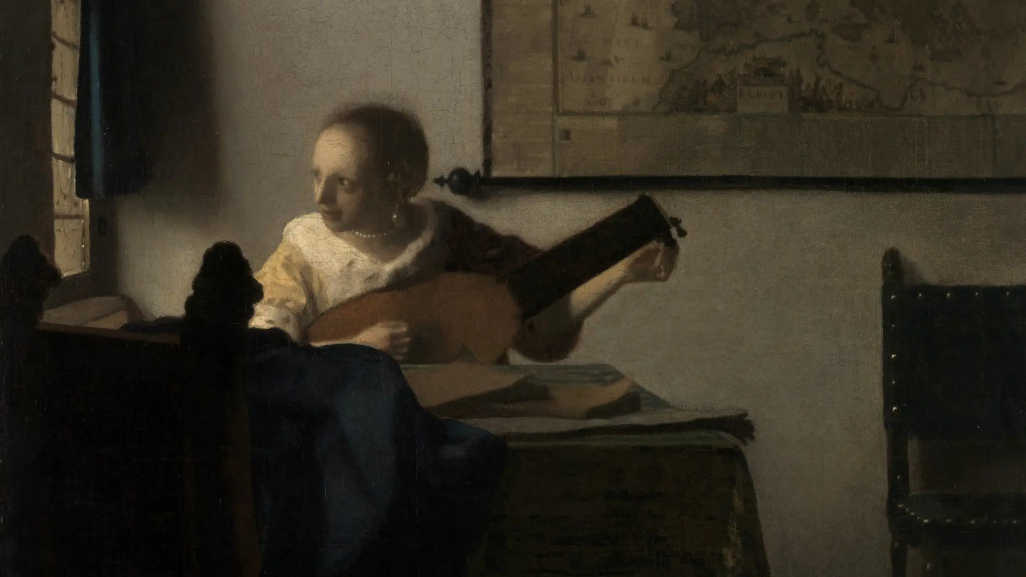 Kvinna med luta är en oljemålning av Johannes Vermeer från omkring 1662–1663.