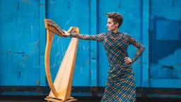 Harpisten Justyna Krzyżanowska har valt musiken i veckans mixtejp