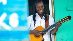 Garifuna-musikern Aurelio