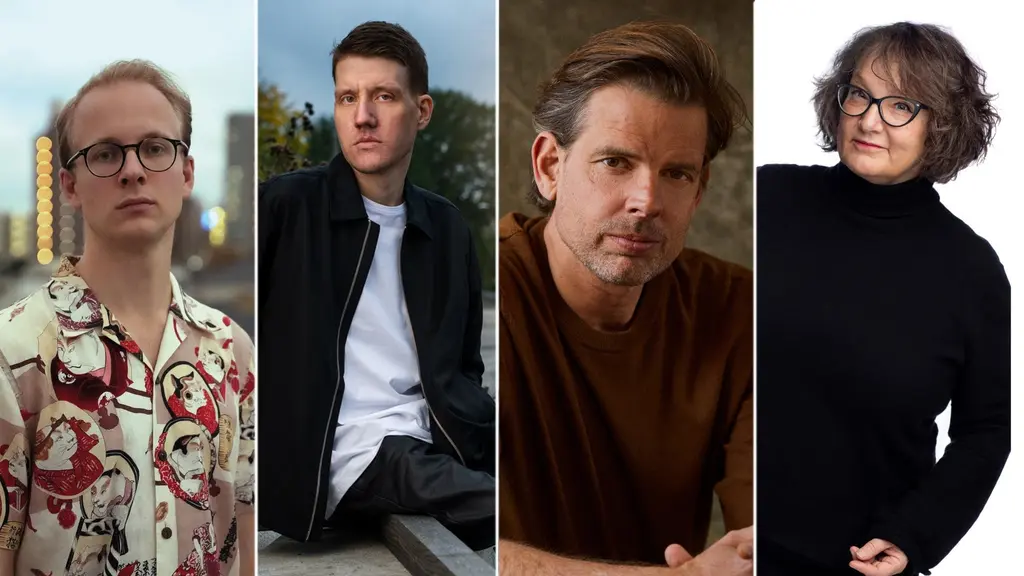 Frans Wachtmeister, Mikael Yvesand, Alex Schulman, Monika Fagerholm