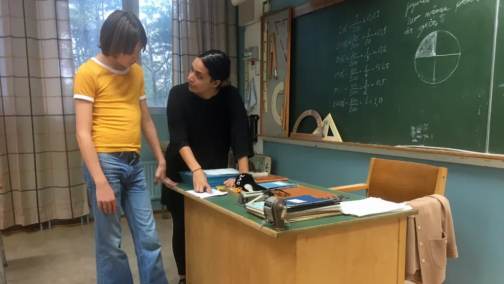 Loke Hellberg och Rojda Zeckersöz.