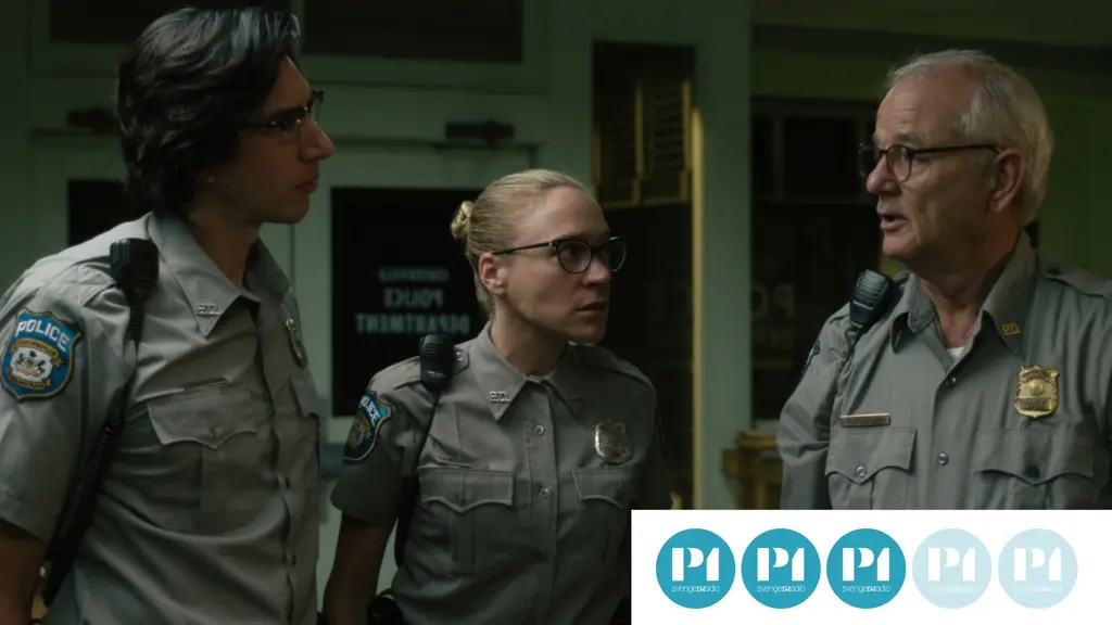 Adam Driver, Chloë Sevigny och Bill Murray i The Dead Don´t Die.