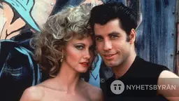 Olivia Newton-John och John Travolta i filmen Grease 1978