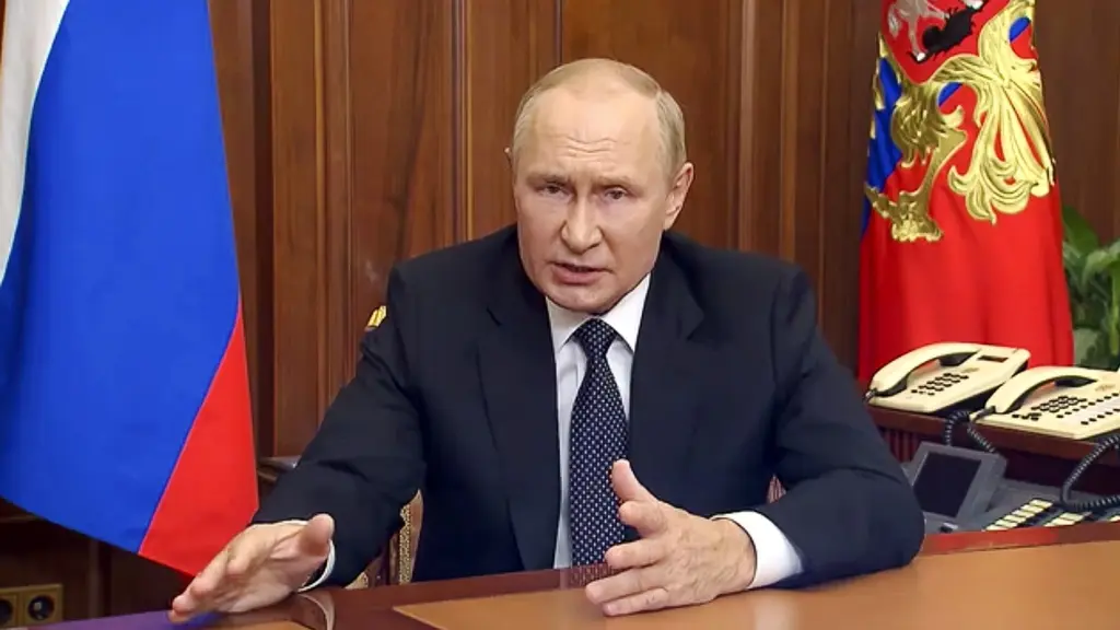 Rysslands president Vladimir Putin