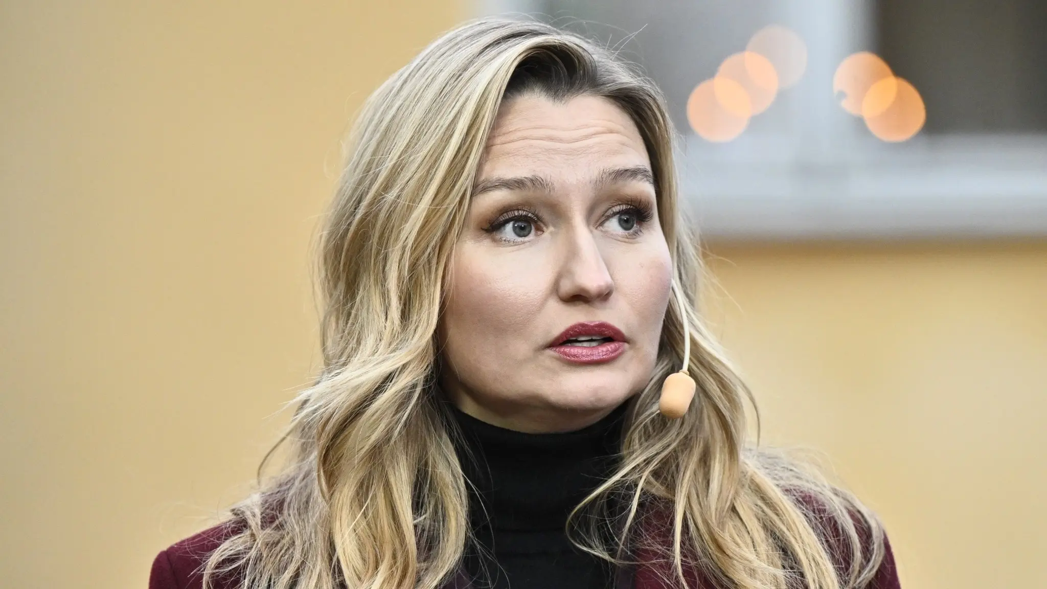 Kristdemokraternas partiledare Ebba Busch