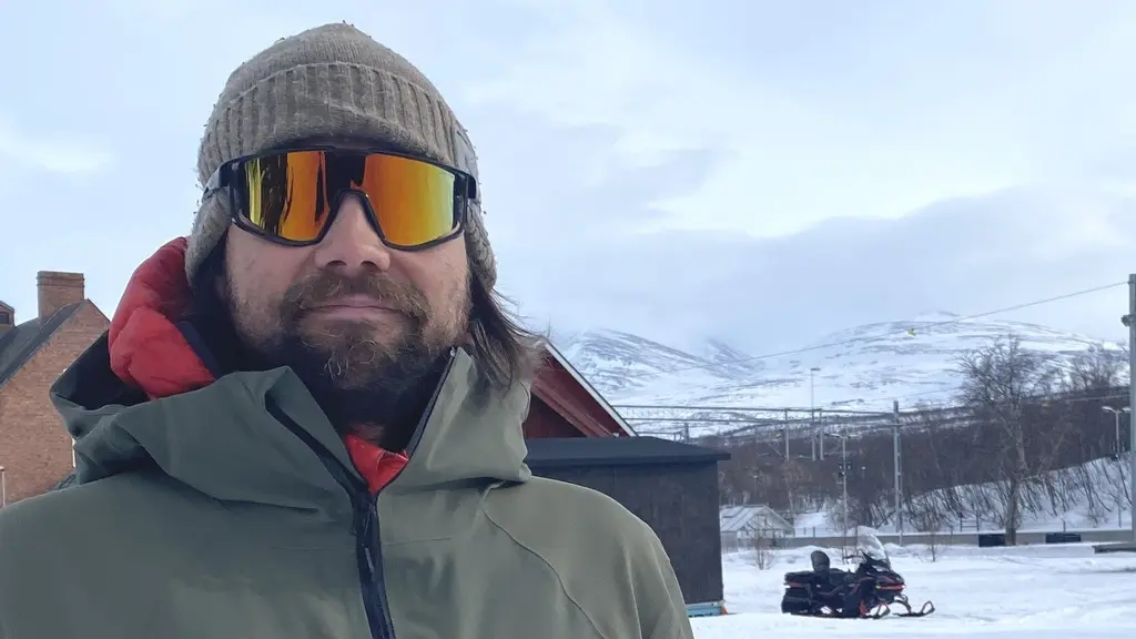 Stefan Hedlund, lavinexpert och områdesansvarig för lavinprognoserna är orolig för lavinfaran i Abiskoområdet.